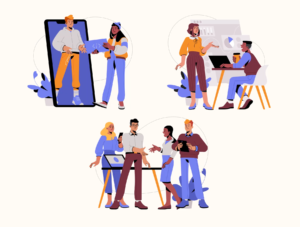Business Characters Animated Illustartion Pack