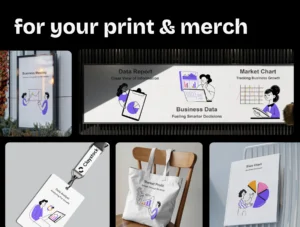 Business Data Illustration Set