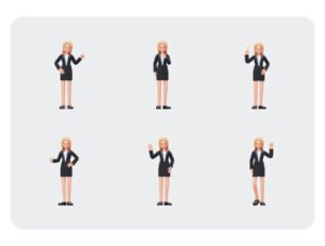 Business Woman 3D Character