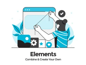 Business and Marketing illustrations set