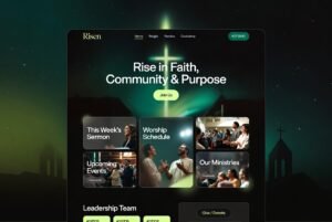 Risen Church WordPress Theme 1.1.3 – Ministry, Sermons, Events & Religious Organization Website