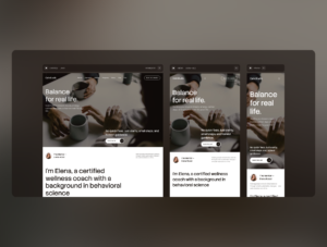 CalmCoach — Wellness & Life Coach Framer Template