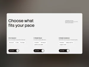 CalmCoach — Wellness & Life Coach Framer Template