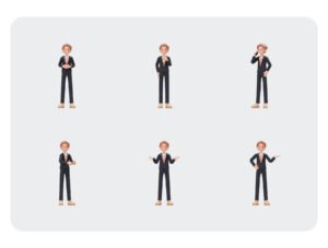 Career Man 3D Character