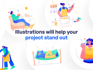 Casually - Casual & Daily Activities Illustration Set