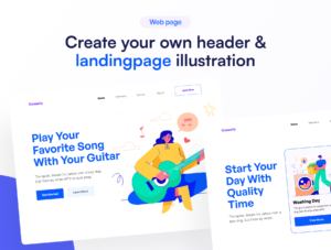 Casually - Casual & Daily Activities Illustration Set