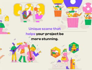 Celebration And Travel Illustration
