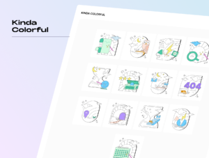 Celestial States – Magical Empty State UI Illustrations