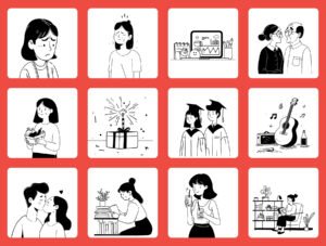 Characters & Conversations - People & Lifestyle Vector Collection