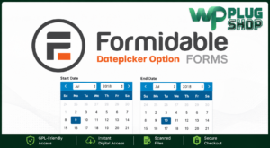 Formidable Datepicker Options – Advanced Date Restrictions & Booking Controls