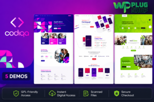 Codiqa – Software, App & Digital WordPress Theme for SaaS & Startups