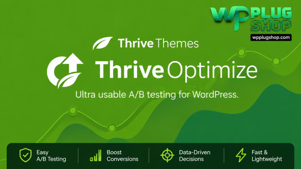 Thrive Optimize – A/B Testing & Conversion Optimization Plugin for WordPress