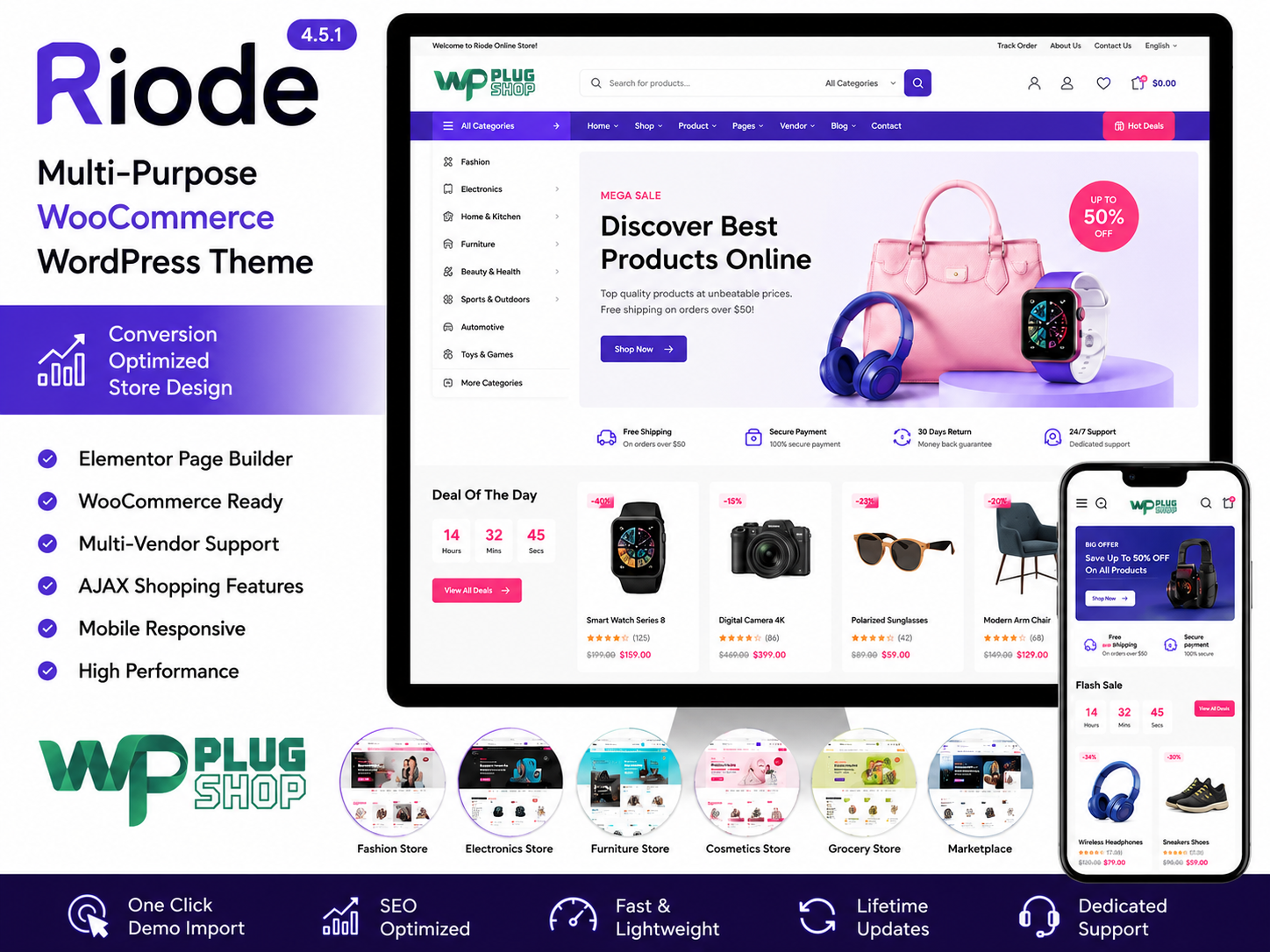 Riode Conversion Optimized Store Design