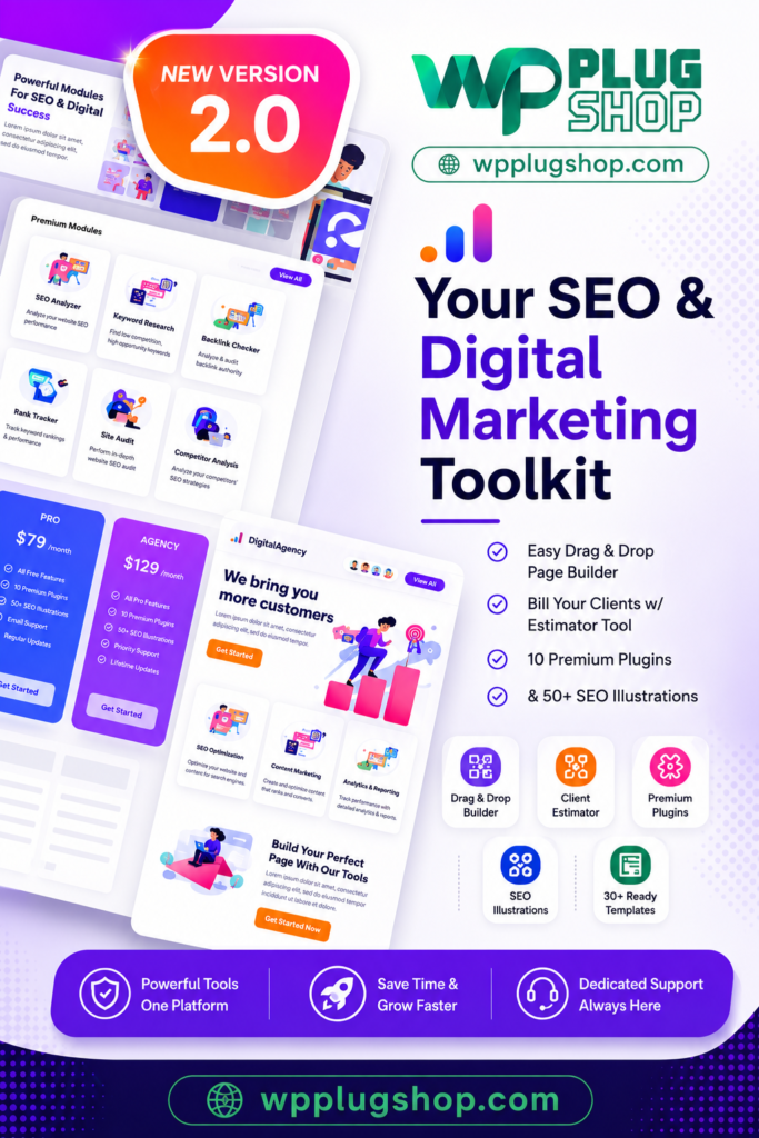 SEOWP: Digital Marketing Agency & SEO-Optimized WordPress Theme
