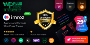 Imroz – Agency & Portfolio WordPress Theme