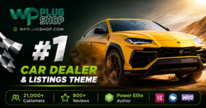 Motors – Car Dealer, Rental & Automotive Marketplace WordPress Theme
