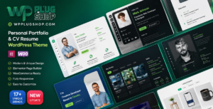 RyanCV – Personal Portfolio & Resume WordPress Theme for Developers & Freelancers
