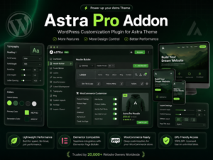 Astra Pro Addon – Premium WordPress Customization Plugin for Astra Theme
