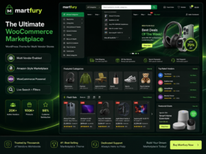 Martfury WooCommerce Marketplace WordPress Theme for Multi Vendor Stores