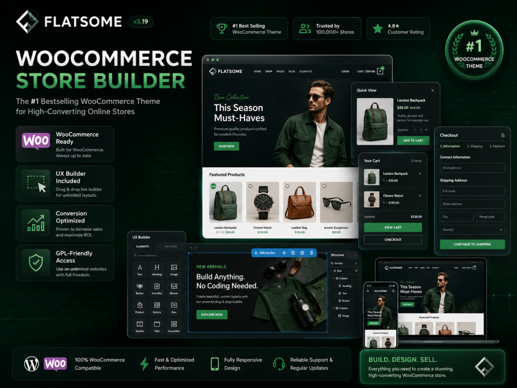 Flatsome Theme – WooCommerce WordPress eCommerce Store Builder