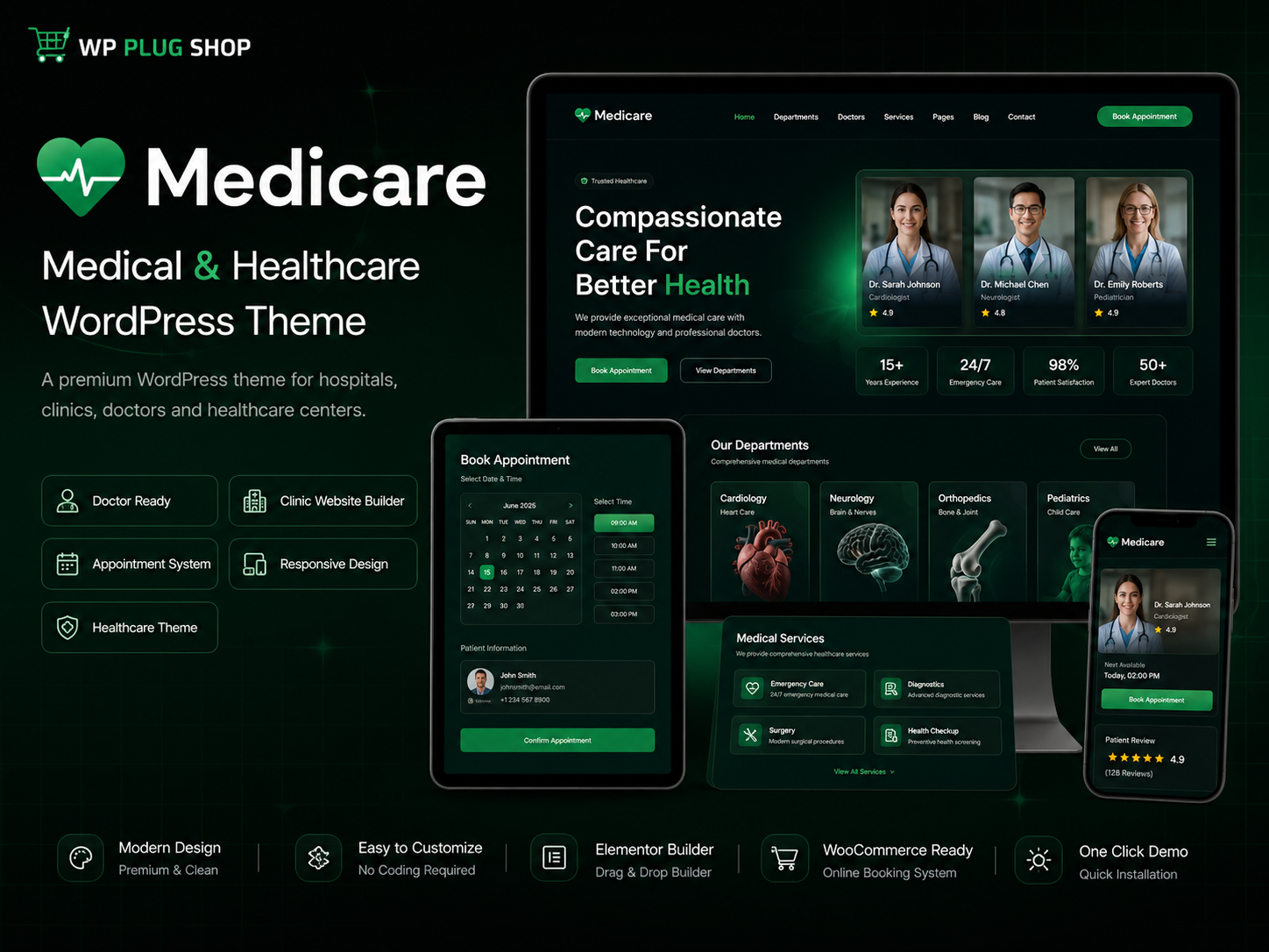Medicare – Medical & Healthcare WordPress Theme