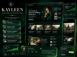 Kayleen – Blog & Magazine WordPress Theme