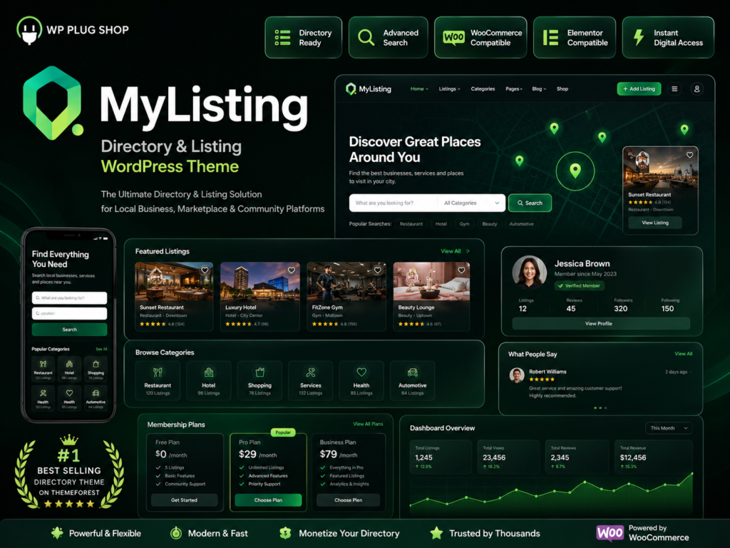 MyListing – Directory & Listing WordPress Theme