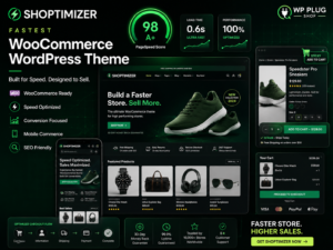 Shoptimizer Fastest WooCommerce WordPress Theme for Speed & Conversions