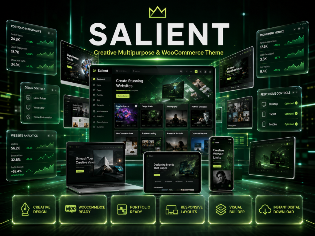 Salient – Creative Multipurpose & WooCommerce Theme