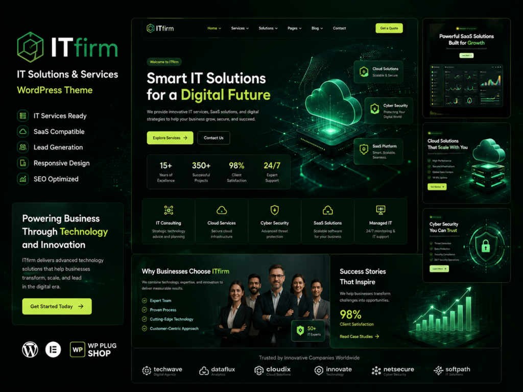 ITfirm IT Solutions & Services WordPress Theme