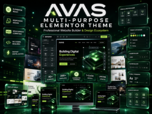 Avas – Multi-Purpose Elementor WordPress Theme