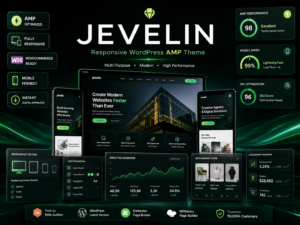 Jevelin – Multi-Purpose Responsive WordPress AMP Theme