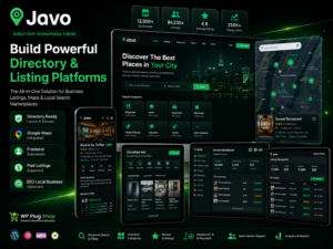 Javo Directory WordPress Theme – Business Listing & Map Platform