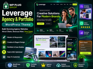 Leverage Agency & Portfolio WordPress Theme – Creative Business Solution