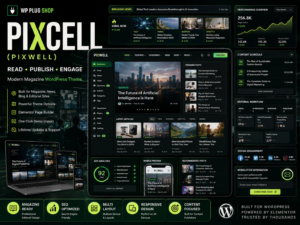 Pixwell – Modern Magazine WordPress Theme