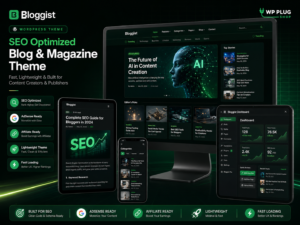Bloggist WordPress Theme – SEO Optimized Blog & Magazine Theme