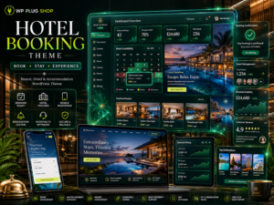 Hotel Booking Theme – Resort, Hotel & Accommodation WordPress Theme