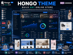 Hongo Theme – Multipurpose WooCommerce WordPress Theme