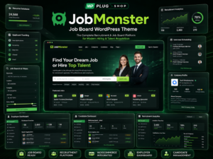 JobMonster Job Board WordPress Theme – Recruitment & Hiring Platform