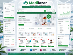 Medilazar Theme – Pharmacy Medical WooCommerce WordPress Theme