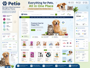 Petio Theme – Pet Store WooCommerce WordPress Theme