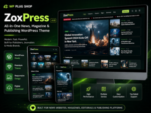 ZoxPress – All-in-One News, Magazine & Publishing WordPress Theme