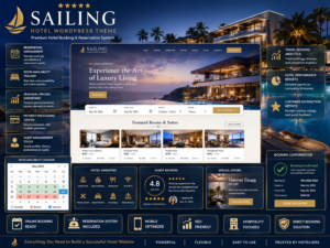 Sailing Theme – Hotel WordPress Theme