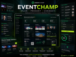 Eventchamp – Multiple Event & Conference WordPress Theme