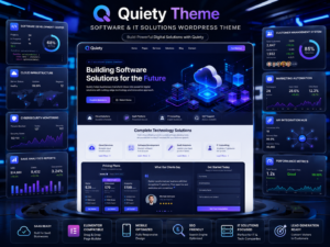 Quiety Theme – Software & IT Solutions WordPress Theme