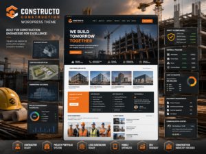 Constructo Theme – Construction WordPress Theme