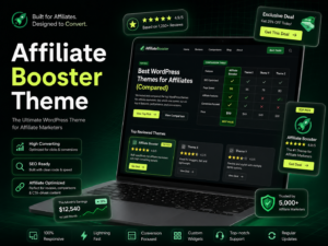 Affiliate Booster Theme – WordPress Theme for Affiliate Marketing & Reviews