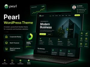 Pearl WordPress Theme – Corporate Business & Multi-Purpose WordPress Theme