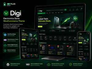 Digi – Electronics Store WooCommerce WordPress Theme