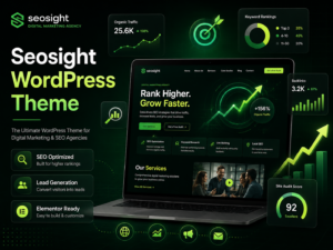 Seosight WordPress Theme – Digital Marketing Agency & SEO Theme
